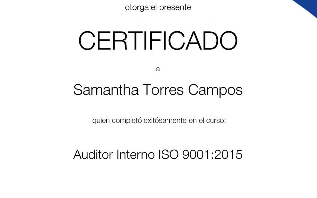 Certificate ISO 9001